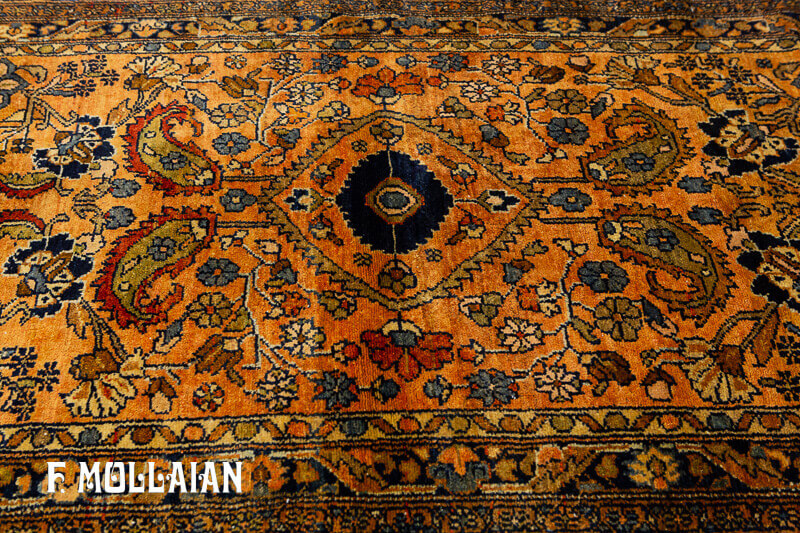 Tappeto Antico Persiano Lilian per Corridoio n°:80403260